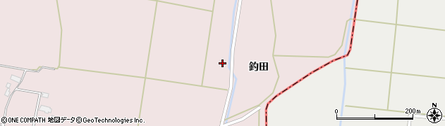 秋田県仙北市角館町薗田（保呂石）周辺の地図