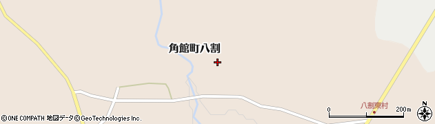 秋田県仙北市角館町八割八割209周辺の地図