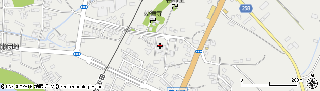 秋田県仙北市角館町上野157周辺の地図