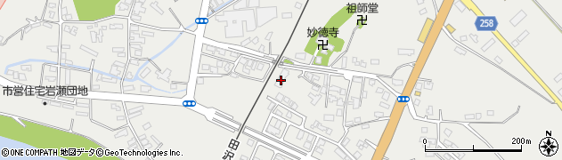 秋田県仙北市角館町上野168周辺の地図