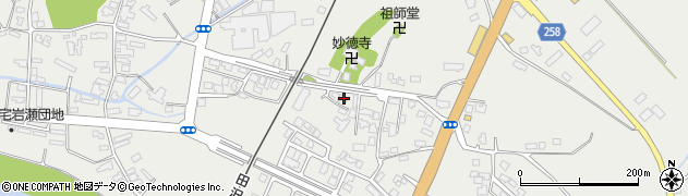 秋田県仙北市角館町上野165周辺の地図