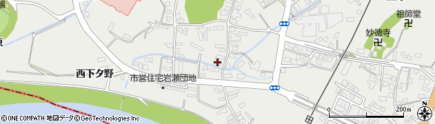 秋田県仙北市角館町岩瀬170周辺の地図