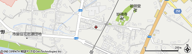 秋田県仙北市角館町上野176周辺の地図