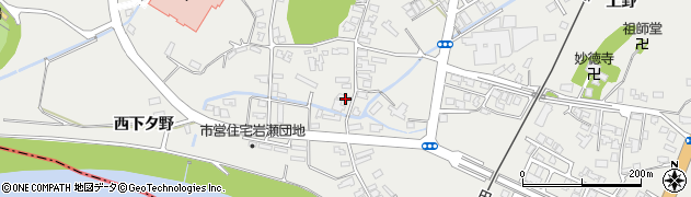 秋田県仙北市角館町岩瀬169周辺の地図