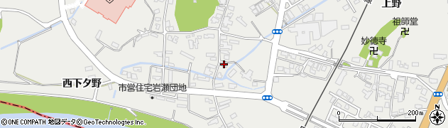 秋田県仙北市角館町岩瀬172周辺の地図