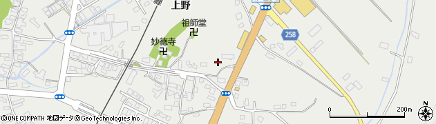 秋田県仙北市角館町上野90周辺の地図
