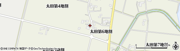 岩手県紫波郡矢巾町太田第６地割周辺の地図