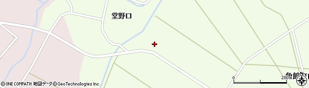 秋田県仙北市角館町白岩下銭神周辺の地図