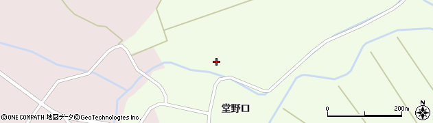 秋田県仙北市角館町白岩（前田）周辺の地図