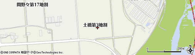 岩手県矢巾町（紫波郡）土橋（第３地割）周辺の地図