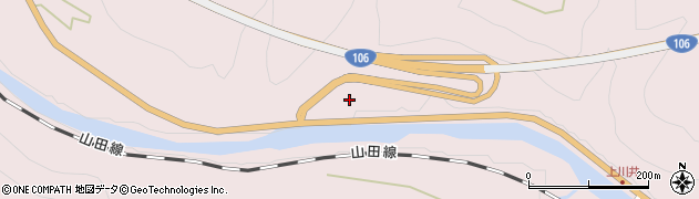 岩手県宮古市川井第１地割38周辺の地図