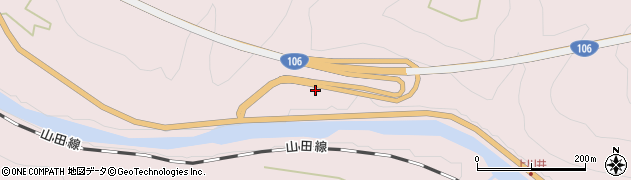 岩手県宮古市川井第１地割40周辺の地図