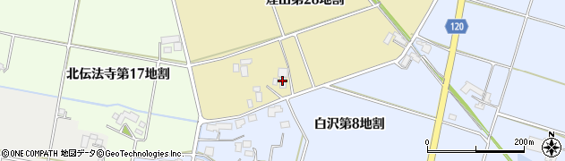 岩手県矢巾町（紫波郡）煙山（第２８地割）周辺の地図