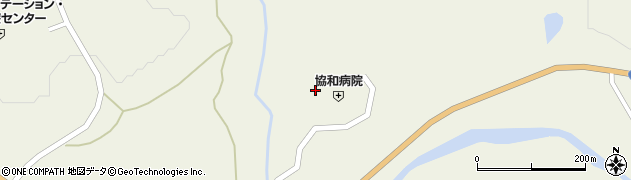 秋田県大仙市協和上淀川五百刈田周辺の地図