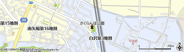 さくらんぼ公園周辺の地図