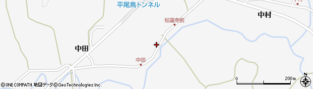 秋田県秋田市雄和平尾鳥中村83周辺の地図
