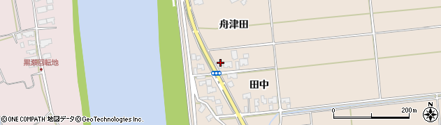 秋田県秋田市雄和平沢舟津田20周辺の地図