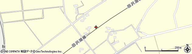 秋田県仙北市田沢湖神代（下生田）周辺の地図
