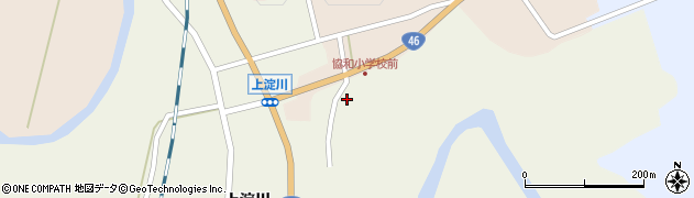 秋田県大仙市協和上淀川東町後18周辺の地図