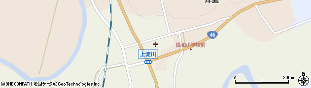 秋田県大仙市協和上淀川東町後4周辺の地図