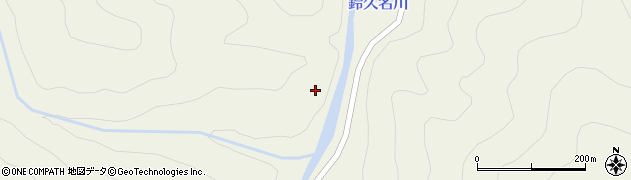 鈴久名川周辺の地図