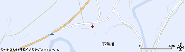 秋田県大仙市協和荒川下荒川3周辺の地図