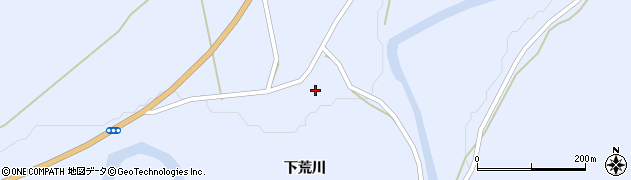 秋田県大仙市協和荒川下荒川14周辺の地図