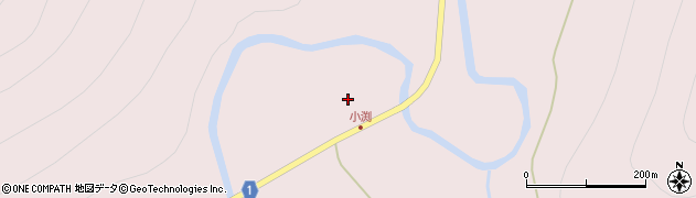 岩手県雫石町（岩手郡）南畑（第１８地割）周辺の地図