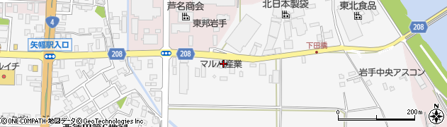 マルハ産業株式会社盛岡営業所周辺の地図