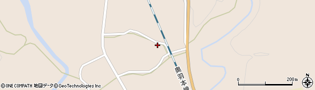 秋田県大仙市協和境野田273周辺の地図