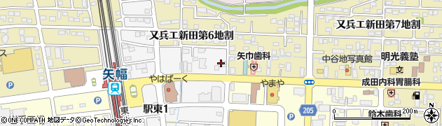 総合教育センター学院　矢幅駅前教室周辺の地図
