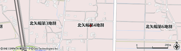 岩手県矢巾町（紫波郡）北矢幅（第４地割）周辺の地図