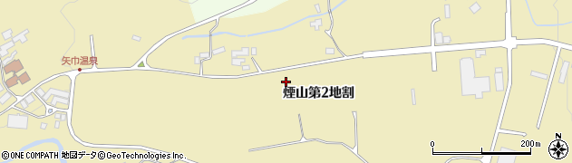 岩手県矢巾町（紫波郡）煙山（第２地割）周辺の地図