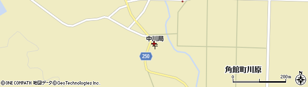 仙北警察署中川駐在所周辺の地図