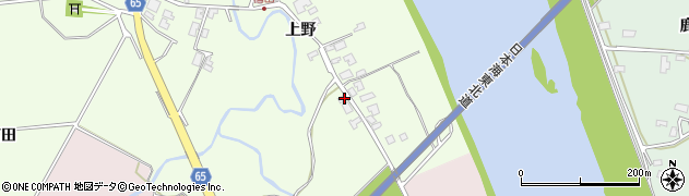 秋田県秋田市下浜楢田上野140周辺の地図