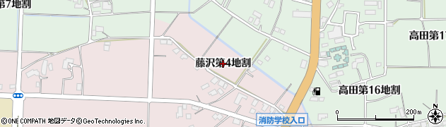 岩手県矢巾町（紫波郡）藤沢（第４地割）周辺の地図