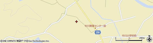 秋田県仙北市角館町川原（羽黒堂）周辺の地図