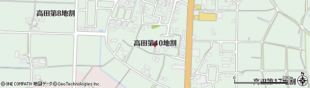 岩手県矢巾町（紫波郡）高田（第１０地割）周辺の地図