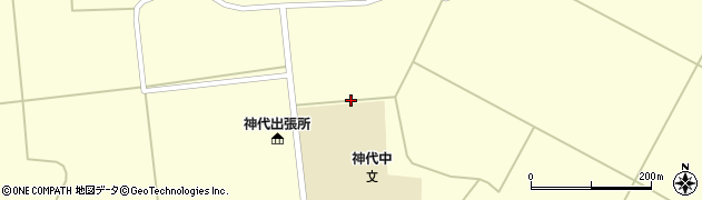 秋田県仙北市田沢湖神代（野中清水）周辺の地図