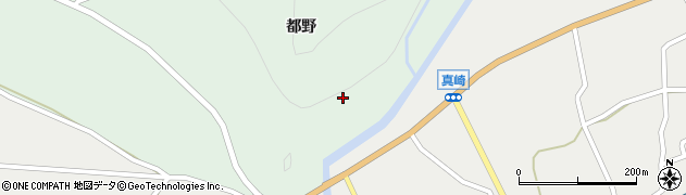秋田県仙北市田沢湖梅沢都野周辺の地図