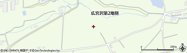 岩手県矢巾町（紫波郡）広宮沢周辺の地図