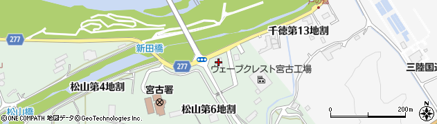 東邦岩手株式会社宮古営業所周辺の地図