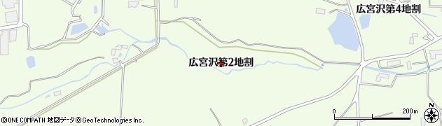岩手県矢巾町（紫波郡）広宮沢（第２地割）周辺の地図