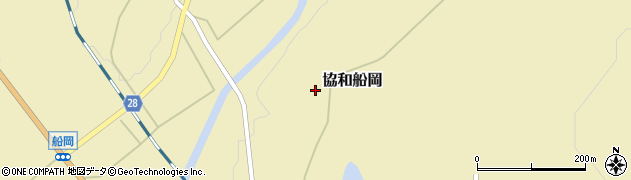 秋田県大仙市協和船岡（善知鳥）周辺の地図