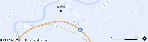 秋田県大仙市協和荒川（木ノ目沢）周辺の地図