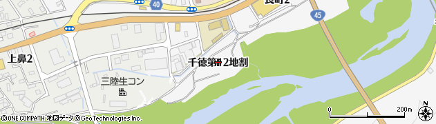 岩手県宮古市千徳（第１２地割）周辺の地図