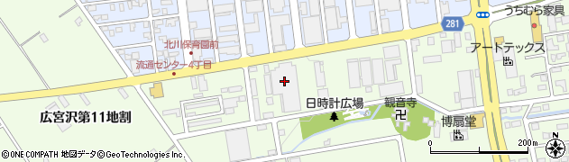 新潟運輸株式会社　盛岡支店周辺の地図