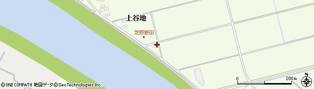 秋田県秋田市雄和芝野新田上谷地82周辺の地図