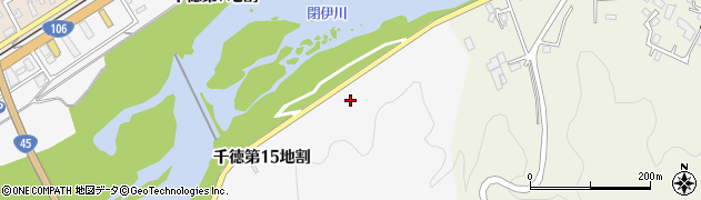 宮古港線周辺の地図
