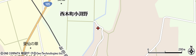 秋田県仙北市田沢湖角館東前郷中関142周辺の地図